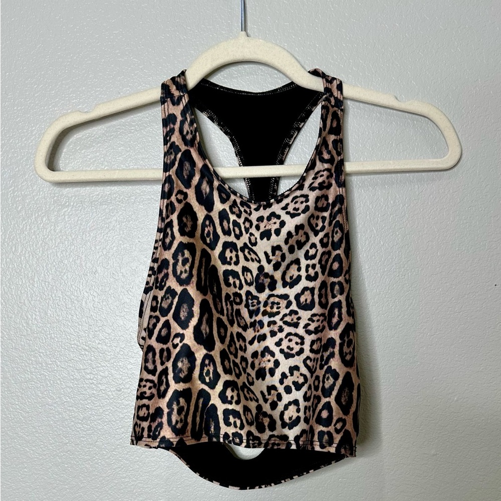 Onzie Wild Print Racerback Tank Top